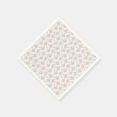  Bloemenliefde Shack Coquette Baby shower Servet (Hoek)