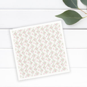 Bloemenliefde Shack Coquette Baby shower Servet