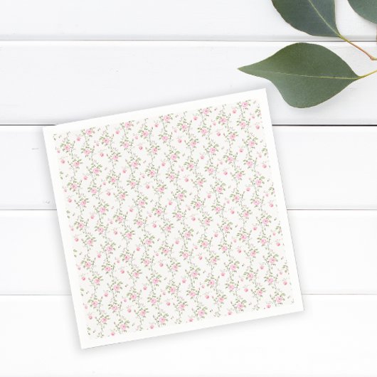  Bloemenliefde Shack Coquette Baby shower Servet