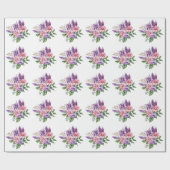 Bloemenliefhebber Cadeaupapier (Vlak)