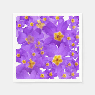 Bloemenlijnen servetten