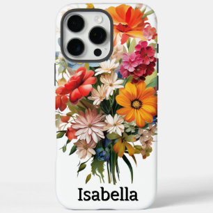 Bloemenluchtverfrisser met een lentebries iPhone 16 pro max hoesje