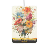 Bloemenluchtverfrisser met een lentebries luchtverfrisser (Voorkant)