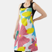 Bloemenluminescentie: heldere zomer schort (Insitu)