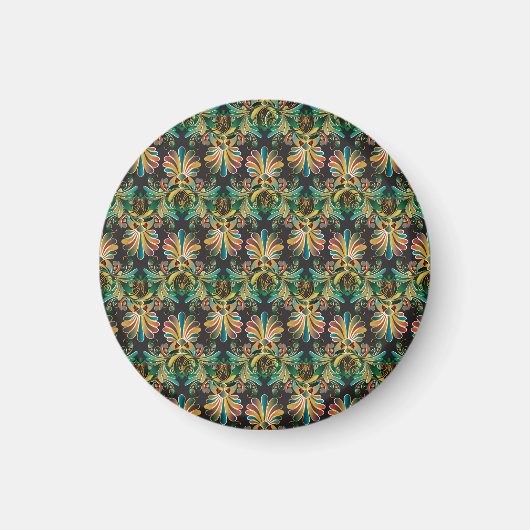 bloemenluxe behang magneet (Voorkant)