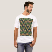 bloemenluxe behang t-shirt (Voorkant volledig)