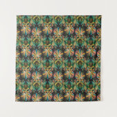 bloemenluxe behang wandkleed (Voorkant)