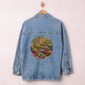 Bloemenmagie – een paradijs van kleuren denim jacket (Hangar)