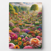 Bloemenmagie – een paradijs van kleuren fotoplaat (voorkant)