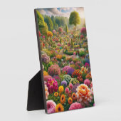 Bloemenmagie – een paradijs van kleuren fotoplaat (Zijkant)