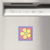 Bloemenmagneet Cartoon Koelkast Magnet (Insitu (Vaatwasser))