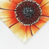 bloemenmantel voor Waterverf Fleece Deken (Hoek)