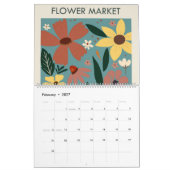 Bloemenmarkt 2 Kalender  (Feb 2027)