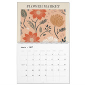 Bloemenmarkt 2 Kalender  (Mar 2027)
