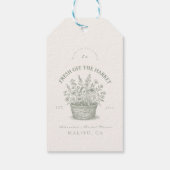  Bloemenmarkt Douche Cadeaulabel (Achterkant)