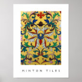 Bloemenmarkt  Geel Wildflower Botanical Poster (Voorkant)