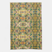 Bloemenmarkt Geel Wildflower Botanical Theedoek (Verticaal)