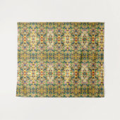 Bloemenmarkt  Geel Wildflower Botanical Wandkleed (Voorkant (horizontaal))