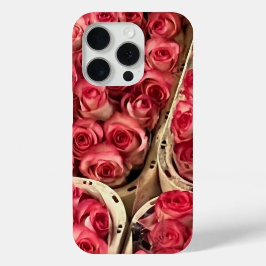Bloemenmarkt iPhone Case (Achterkant)