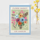 Bloemenmarkt, Los Angeles, Kaart (Gele Bloem)