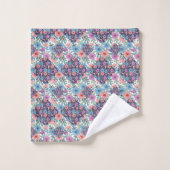 Bloemenmarkt van Londen Bad Handdoek (Wasdoekje)