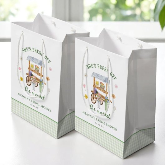 Bloemenmarkt Vers Van De Markt Bruidsborrel Medium Cadeauzakje