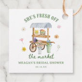 Bloemenmarkt Vers Van De Markt Bruidsdouche Bedankjes Labels (Achterkant)