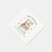 Bloemenmarkt Vers Van De Markt Bruidsfeestje Servet (Hoek)