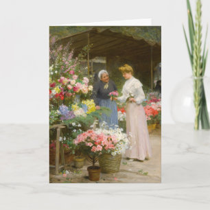 bloemenmarkt   Victor Gabriel Gilbert Kaart