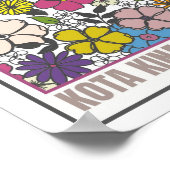 Bloemenmarkt Zuidoost-Azië Kota Kinabalu Poster (Hoek)