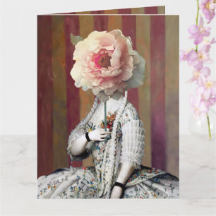 Bloemenmasker Aan en Uit Diva Kaart
