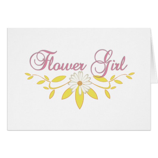 Bloemenmeisje (Voorkant Horizontaal)