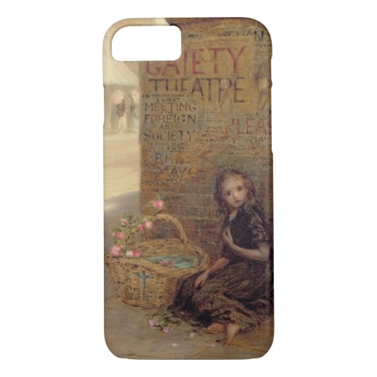 Bloemenmeisje, 1872 (olie op doek) Case-Mate iPhone case (Achterkant)