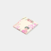 Bloemenmeisje 5 plaknotities post-it® notes (Schuin)