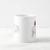 bloemenmeisje? Auburn Bun Bride Redhead Bun FG Koffiemok (Center)