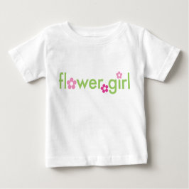 Bloemenmeisje - Baby T-shirt