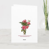 Bloemenmeisje Bedankt (Achterkant)