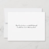 Bloemenmeisje Bedankt | Bridesmaid (Achterkant)