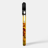 Bloemenmeisje BoHo chique monogram Case-Mate iPhone Case (Achterkant / Links)