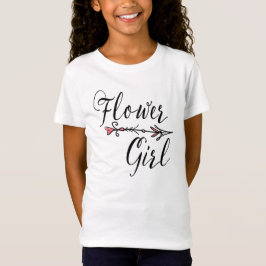 Bloemenmeisje Bride Tribe | T-shirt