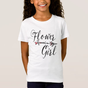 Bloemenmeisje Bride Tribe   T-shirt