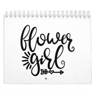 Bloemenmeisje Cool Wedding Kalender