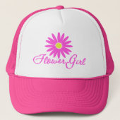 Bloemenmeisje Daisy/ Roze Trucker Pet (Voorkant)