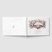 Bloemenmeisje eerste Holly Communion gastenboek (Volledig)