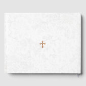 Bloemenmeisje eerste Holly Communion gastenboek (Achterkant)