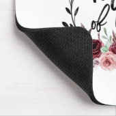 Bloemenmeisje Ereschoonheid Bruiloft Vrijgezellenf Muismat (Hoek)