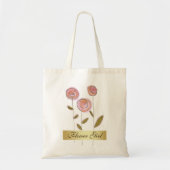 Bloemenmeisje Favor Bag Tote Bag (Voorkant)