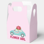Bloemenmeisje Geschenkdoos Vrijgezellenfeest Favor Bedankdoosjes (Geopend)