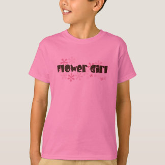 Bloemenmeisje Kinder T-shirt