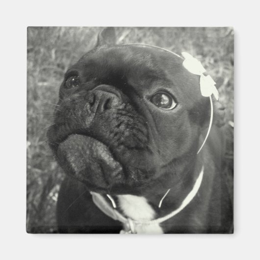 Bloemenmeisje Magnet (Voorkant)